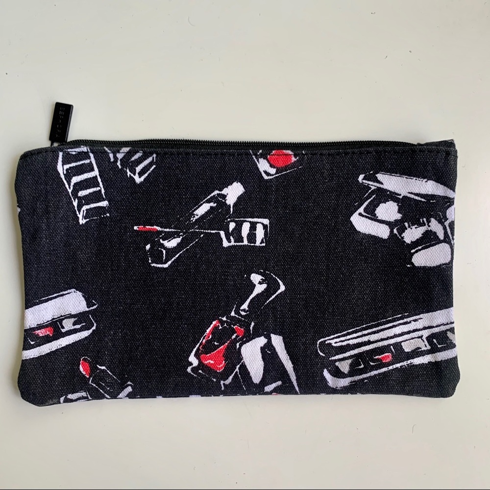 Sephora Clutch cosmetics makeup bag printed makeup